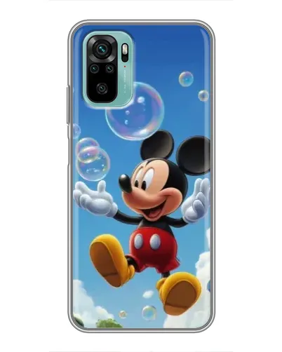 Чехол для Xiaomi Redmi Note 10 с картинкой «Mickey и мыльные пузыри» Чехол для Xiaomi Redmi Note 10 с картинкой «Mickey и мыльные пузыри»