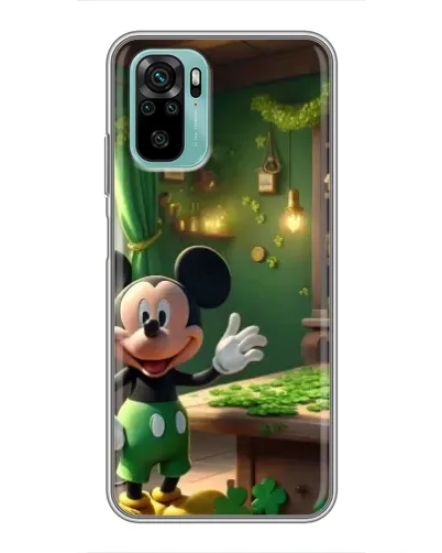 Чехол для Xiaomi Redmi Note 10 с картинкой «Микки в мастерской» Чехол для Xiaomi Redmi Note 10 с картинкой «Микки в мастерской»