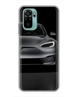 Чохол для Xiaomi Redmi Note 10 з картинкою «Tesla Model S Look» Чохол для Xiaomi Redmi Note 10 з картинкою «Tesla Model S Look»