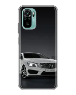Чохол для Xiaomi Redmi Note 10 з картинкою «Mercedes AMG GT Silver» Чохол для Xiaomi Redmi Note 10 з картинкою «Mercedes AMG GT Silver»