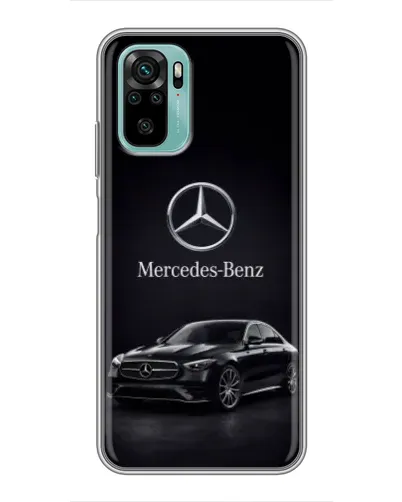 Чохол для Xiaomi Redmi Note 10 з картинкою «Mercedes — решітка радіатора»