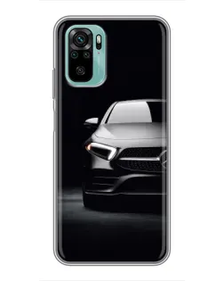Чохол для Xiaomi Redmi Note 10 з картинкою «Світло фар Mercedes»