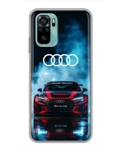 Чохол для Xiaomi Redmi Note 10 з картинкою «Audi Sport — неон» Чохол для Xiaomi Redmi Note 10 з картинкою «Audi Sport — неон»