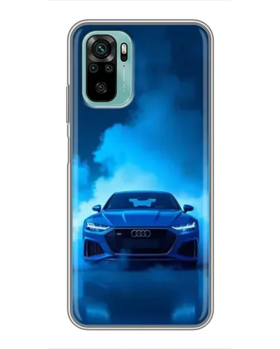 Чохол для Xiaomi Redmi Note 10 з картинкою «Audi — блакитна енергія» Чохол для Xiaomi Redmi Note 10 з картинкою «Audi — блакитна енергія»