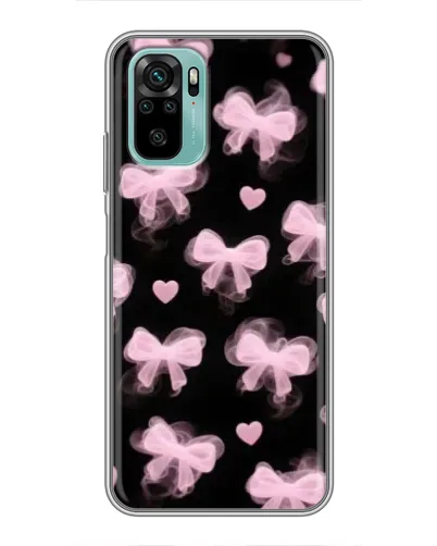 Чехол для Xiaomi Redmi Note 10 с картинкой «Геометрия банта»