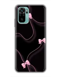 Чехол для Xiaomi Redmi Note 10 с картинкой «Розовые ленты»