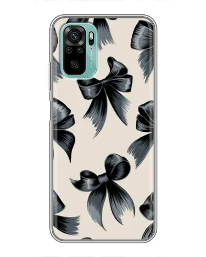 Чехол для Xiaomi Redmi Note 10 с картинкой «Банты Coquette»