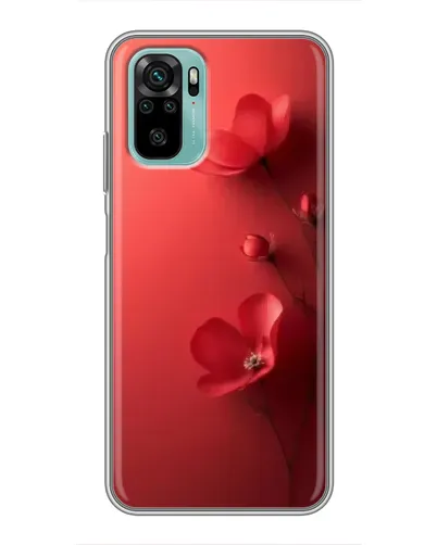Чохол для Xiaomi Redmi Note 10 з картинкою «Макові суцвіття»