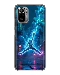 Чехол для Xiaomi Redmi Note 10S с картинкой «Jordan Gold Jumpman» Чехол для Xiaomi Redmi Note 10S с картинкой «Jordan Gold Jumpman»
