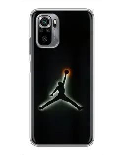 Чехол для Xiaomi Redmi Note 10S с картинкой «Jordan Gradient Logo» Чехол для Xiaomi Redmi Note 10S с картинкой «Jordan Gradient Logo»