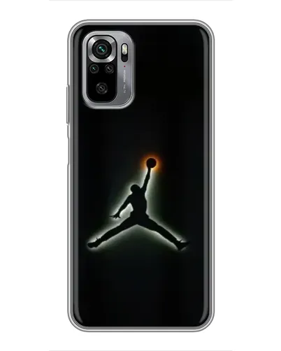 Чехол для Xiaomi Redmi Note 10S с картинкой «Jordan Gradient Logo»