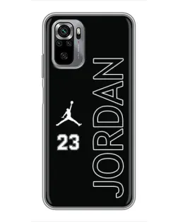 Чехол для Xiaomi Redmi Note 10S с картинкой «Jordan Vertical»