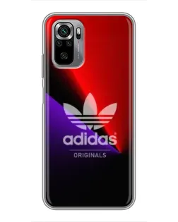 Чехол для Xiaomi Redmi Note 10S с картинкой «Adidas Red Neon» Чехол для Xiaomi Redmi Note 10S с картинкой «Adidas Red Neon»