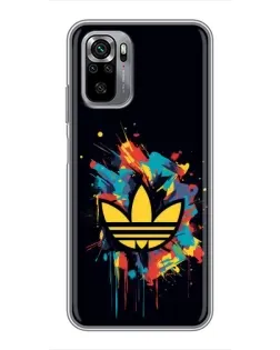 Чехол для Xiaomi Redmi Note 10S с картинкой «Adidas Splash» Чехол для Xiaomi Redmi Note 10S с картинкой «Adidas Splash»