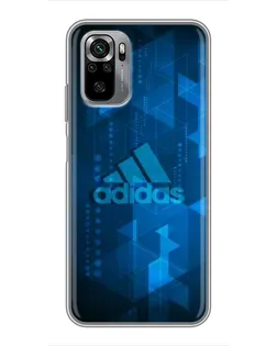 Чехол для Xiaomi Redmi Note 10S с картинкой «Adidas Sport Art»
