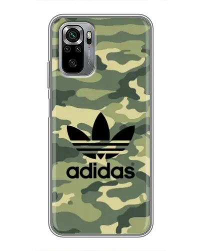 Чехол для Xiaomi Redmi Note 10S с картинкой «Милитари стиль Adidas»