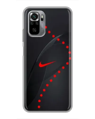 Чехол для Xiaomi Redmi Note 10S с картинкой «Абстрактный дизайн Nike»