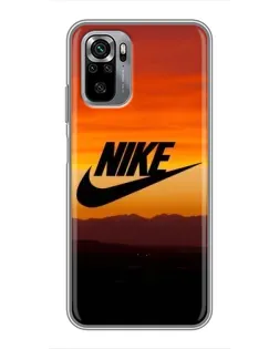 Чехол для Xiaomi Redmi Note 10S с картинкой «Nike — вечерний горизонт»