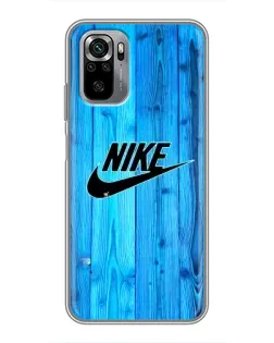 Чехол для Xiaomi Redmi Note 10S с картинкой «Голубое дерево Nike»