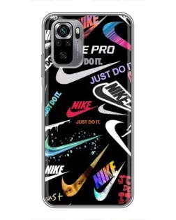 Чехол для Xiaomi Redmi Note 10S с картинкой «Nike — роскошь»