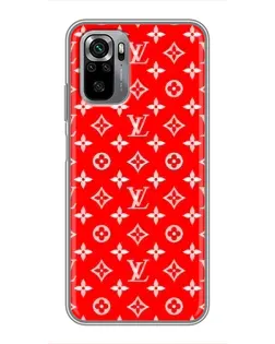Чехол для Xiaomi Redmi Note 10S с картинкой «Яркий паттерн LV»