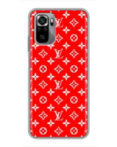 Чехол для Xiaomi Redmi Note 10S с картинкой «Яркий паттерн LV»