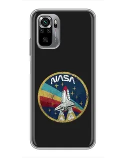 Чехол для Xiaomi Redmi Note 10S с картинкой «NASA — эмблема миссии» Чехол для Xiaomi Redmi Note 10S с картинкой «NASA — эмблема миссии»