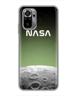 Чехол для Xiaomi Redmi Note 10S с картинкой «NASA — лунный градиент»