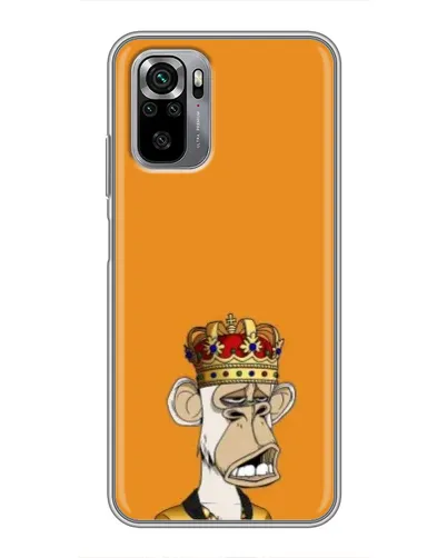 Чехол для Xiaomi Redmi Note 10S с картинкой «Золотая обезьяна Bored Ape» Чехол для Xiaomi Redmi Note 10S с картинкой «Золотая обезьяна Bored Ape»