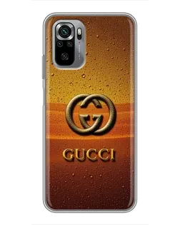 Чехол для Xiaomi Redmi Note 10S с картинкой «Gucci — солнечный градиент»