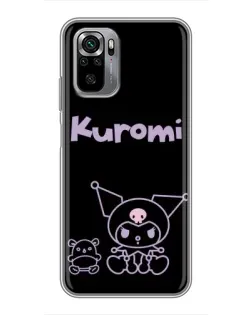 Чохол для Xiaomi Redmi Note 10S з картинкою «Kuromi — чорний мінімалізм» Чохол для Xiaomi Redmi Note 10S з картинкою «Kuromi — чорний мінімалізм»