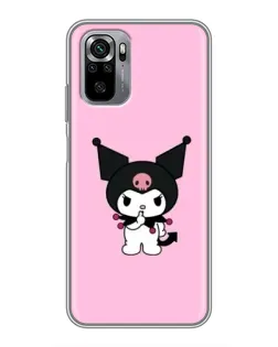 Чохол для Xiaomi Redmi Note 10S з картинкою «Kuromi — рожева ніжність»