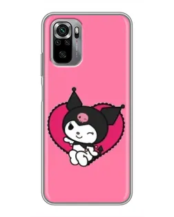 Чохол для Xiaomi Redmi Note 10S з картинкою «Kuromi — любов у серці»
