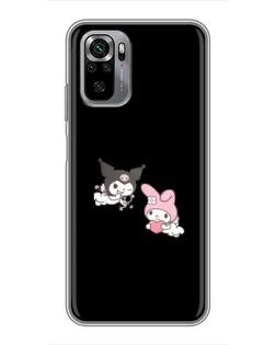 Чохол для Xiaomi Redmi Note 10S з картинкою «My Melody та Kuromi»