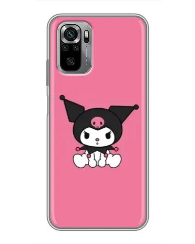 Чехол для Xiaomi Redmi Note 10S с картинкой «Хмурая Kuromi»