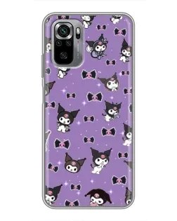 Чохол для Xiaomi Redmi Note 10S з картинкою «Kuromi — патерн»