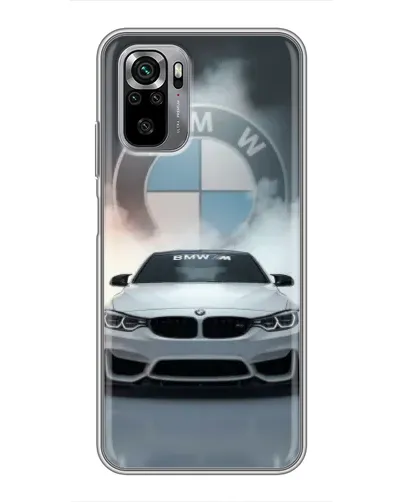 Чехол для Xiaomi Redmi Note 10S с картинкой «BMW в белом дыму» Чехол для Xiaomi Redmi Note 10S с картинкой «BMW в белом дыму»
