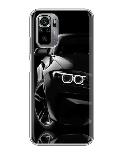 Чехол для Xiaomi Redmi Note 10S с картинкой «Черная BMW — профиль» Чехол для Xiaomi Redmi Note 10S с картинкой «Черная BMW — профиль»