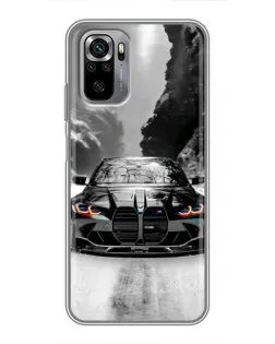 Чехол для Xiaomi Redmi Note 10S с картинкой «BMW — акварельный дрифт» Чехол для Xiaomi Redmi Note 10S с картинкой «BMW — акварельный дрифт»