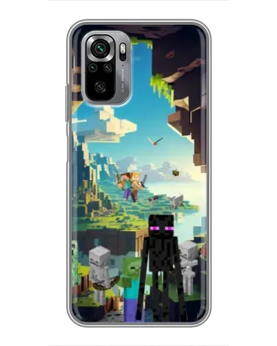 Чехол для Xiaomi Redmi Note 10S с картинкой «Эндермен в лесу» Чехол для Xiaomi Redmi Note 10S с картинкой «Эндермен в лесу»