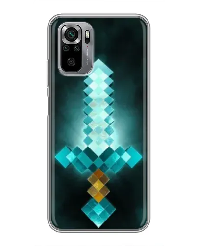Чехол для Xiaomi Redmi Note 10S с картинкой «Алмазный меч неон» Чехол для Xiaomi Redmi Note 10S с картинкой «Алмазный меч неон»