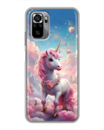 Чехол для Xiaomi Redmi Note 10S с картинкой «Единорог среди облаков» Чехол для Xiaomi Redmi Note 10S с картинкой «Единорог среди облаков»