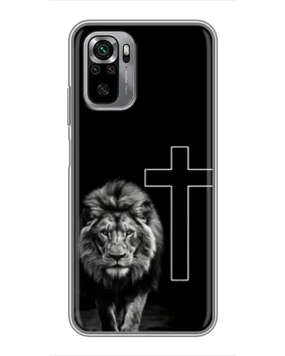 Чехол для Xiaomi Redmi Note 10S с картинкой «Лев и Крест» Чехол для Xiaomi Redmi Note 10S с картинкой «Лев и Крест»