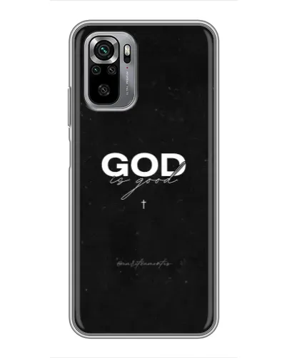Чехол для Xiaomi Redmi Note 10S с картинкой «GOD — Бог над всем» Чехол для Xiaomi Redmi Note 10S с картинкой «GOD — Бог над всем»