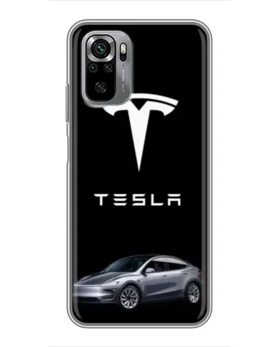 Чехол для Xiaomi Redmi Note 10S с картинкой «Tesla Model Y» Чехол для Xiaomi Redmi Note 10S с картинкой «Tesla Model Y»