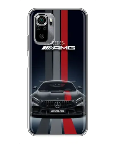 Чехол для Xiaomi Redmi Note 10S с картинкой «Mercedes — белый карбон» Чехол для Xiaomi Redmi Note 10S с картинкой «Mercedes — белый карбон»