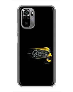 Чехол для Xiaomi Redmi Note 10S с картинкой «Mercedes — ретро стиль»