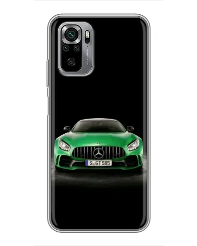 Чехол для Xiaomi Redmi Note 10S с картинкой «Mercedes — неоновый лого» Чехол для Xiaomi Redmi Note 10S с картинкой «Mercedes — неоновый лого»