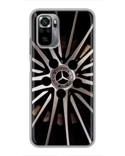 Чехол для Xiaomi Redmi Note 10S с картинкой «Диск Mercedes»