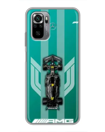 Чехол для Xiaomi Redmi Note 10S с картинкой «Mercedes AMG Petronas» Чехол для Xiaomi Redmi Note 10S с картинкой «Mercedes AMG Petronas»